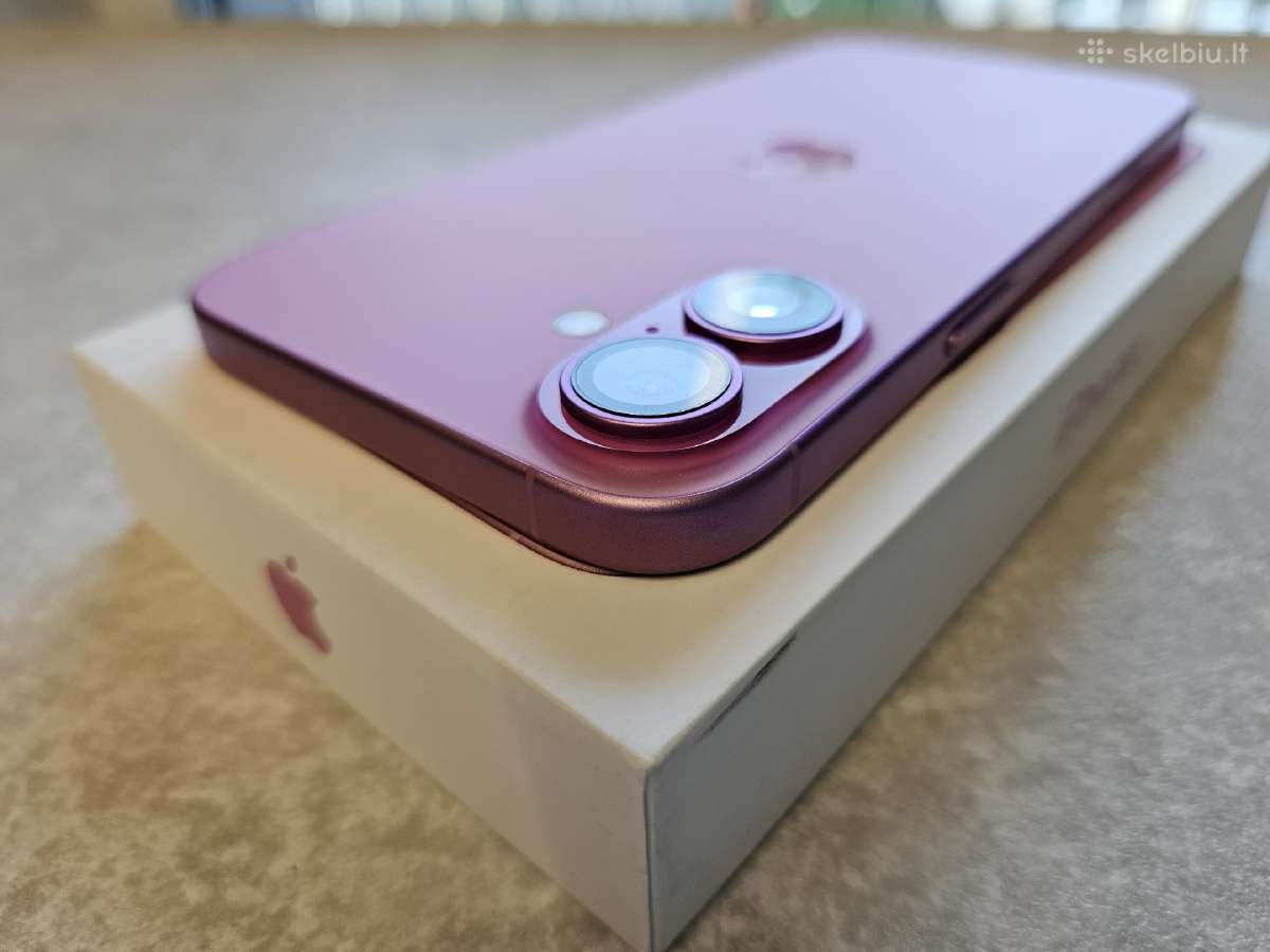 Idealios būklės iPhone 16 Plus 128 GB telefonas - nuotraukos Nr. 10