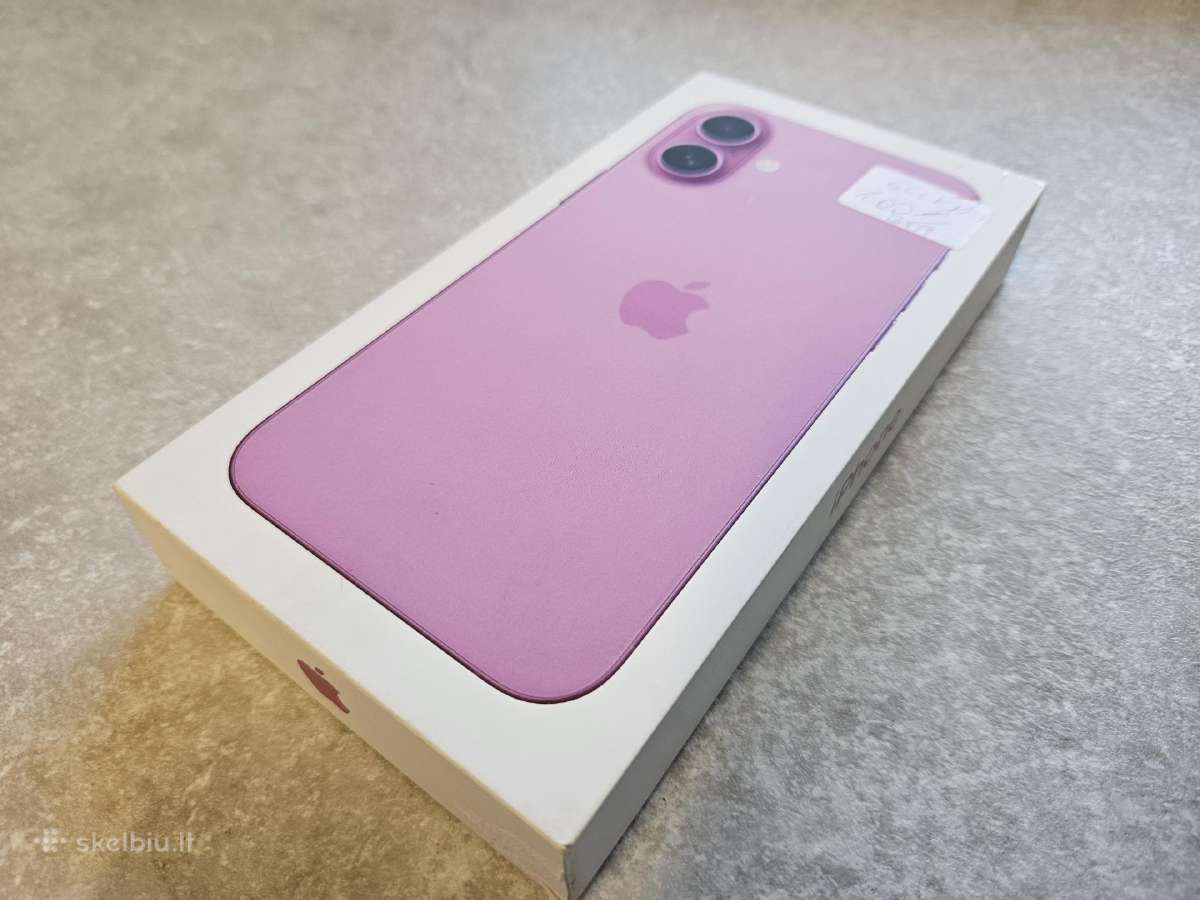 Idealios būklės iPhone 16 Plus 128 GB telefonas - nuotraukos Nr. 12