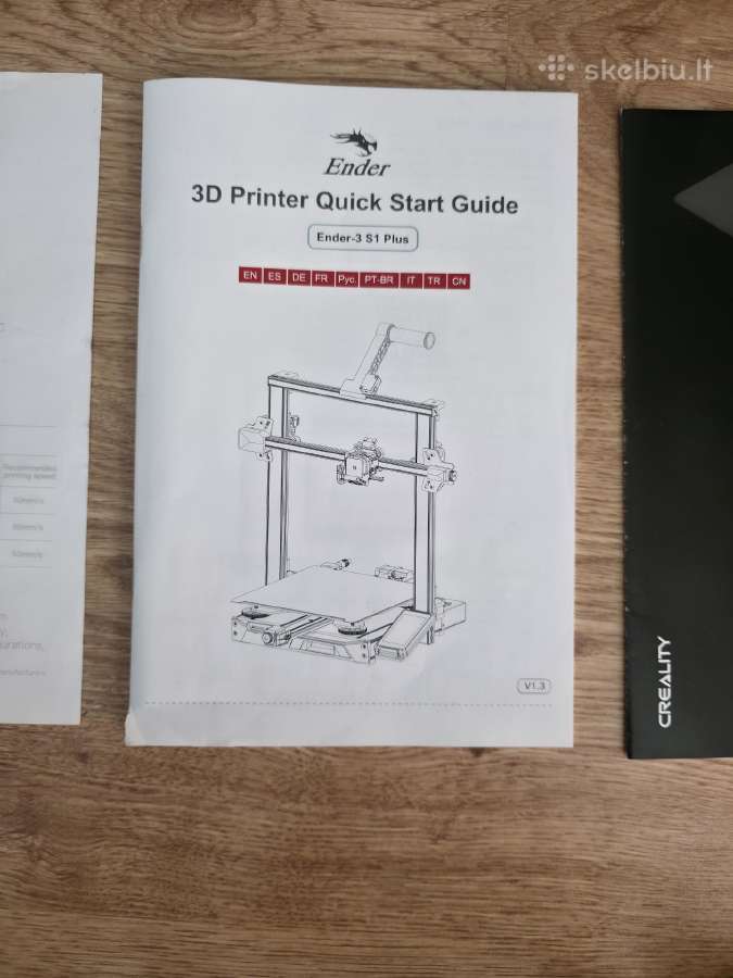 Creality Ender 3 S1 Plus 3D spausdintuvas - nuotraukos Nr. 20