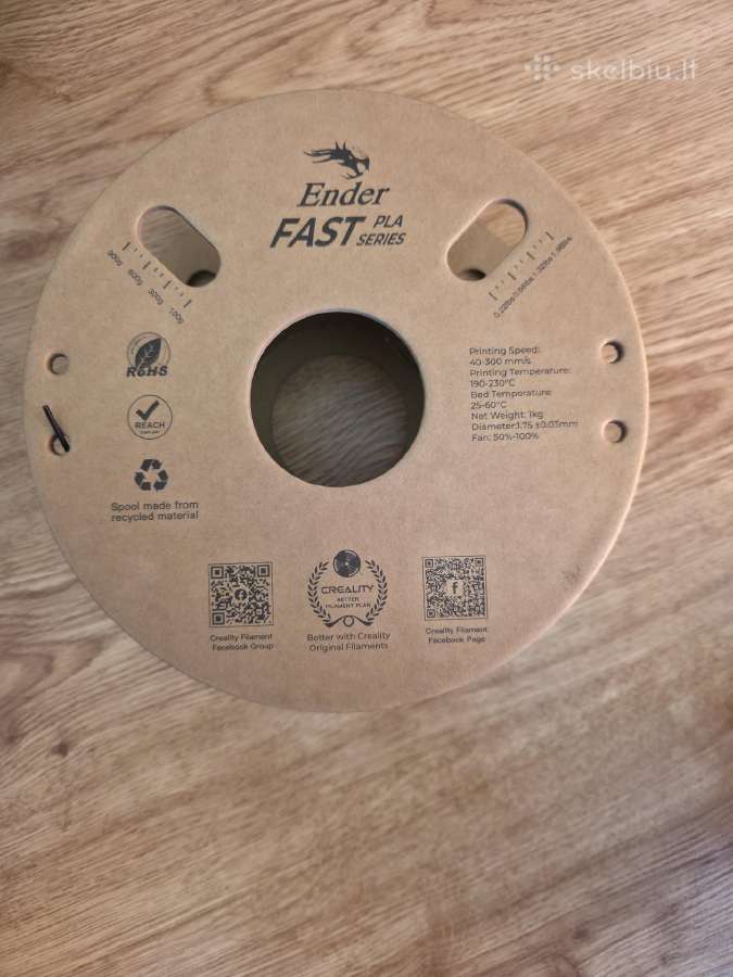 Creality Ender 3 S1 Plus 3D spausdintuvas - nuotraukos Nr. 23