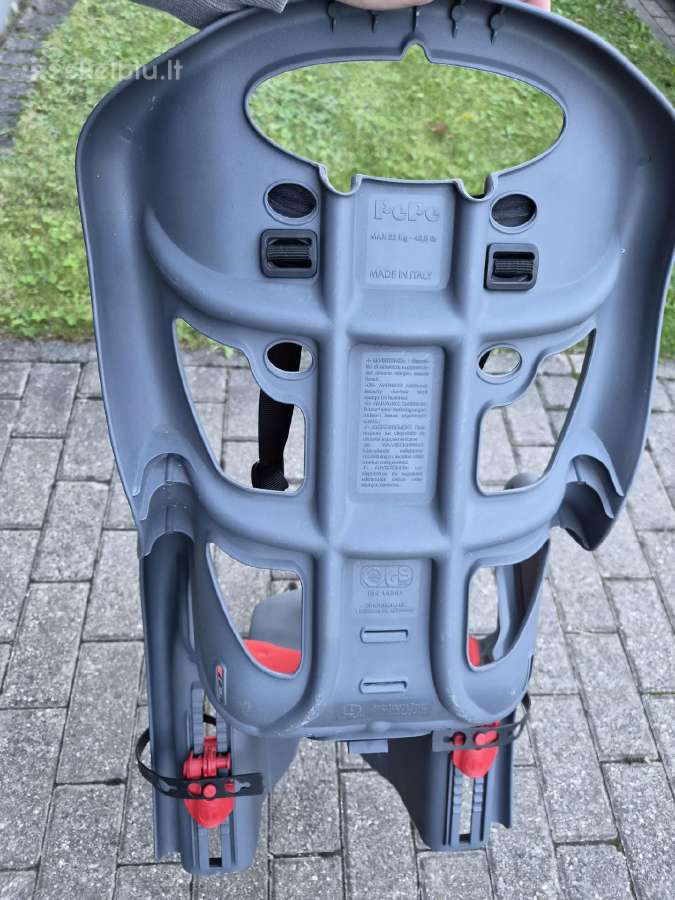 Vaikiška dviračio kėdutė Pepe 22 kg - nuotraukos Nr. 5