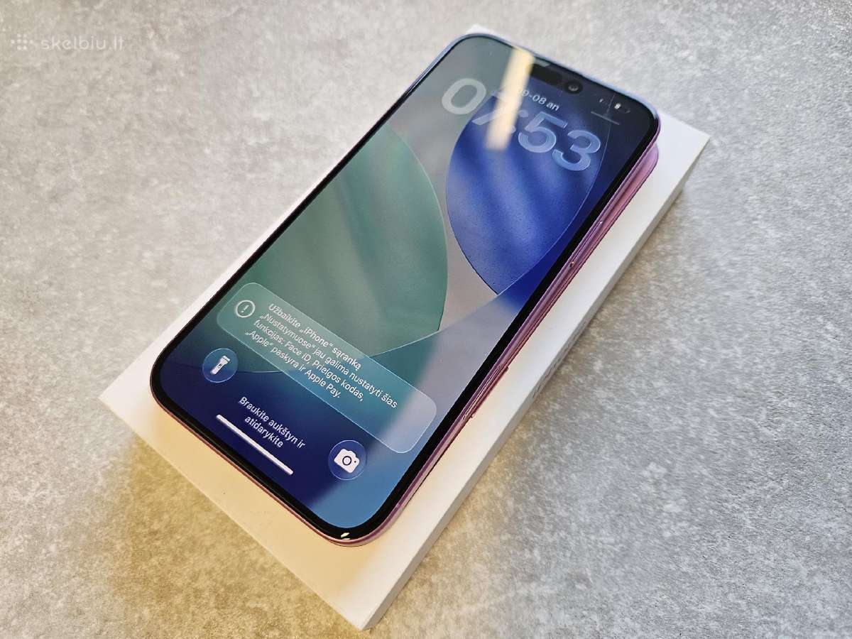 Puikios būklės iPhone 16 Plus 128 GB telefonas - nuotraukos Nr. 6