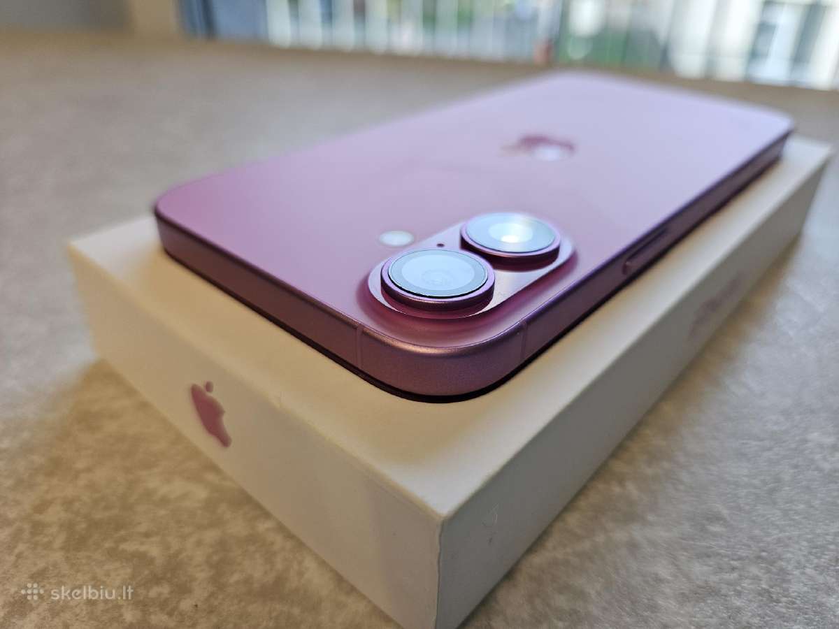 Puikios būklės iPhone 16 Plus 128 GB telefonas - nuotraukos Nr. 17
