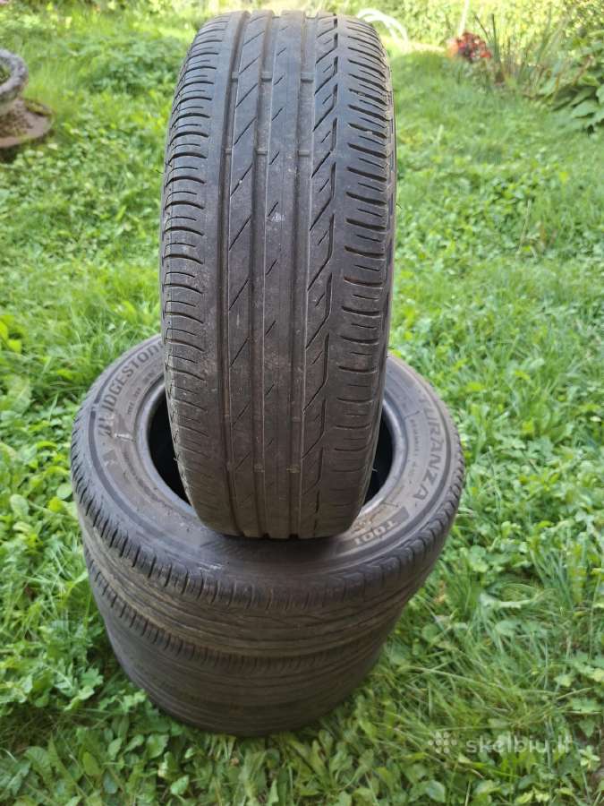 4vnt=40 eur ~6-7mm.bridgestone Turanza 185/60/r15 - nuotraukos Nr. 3