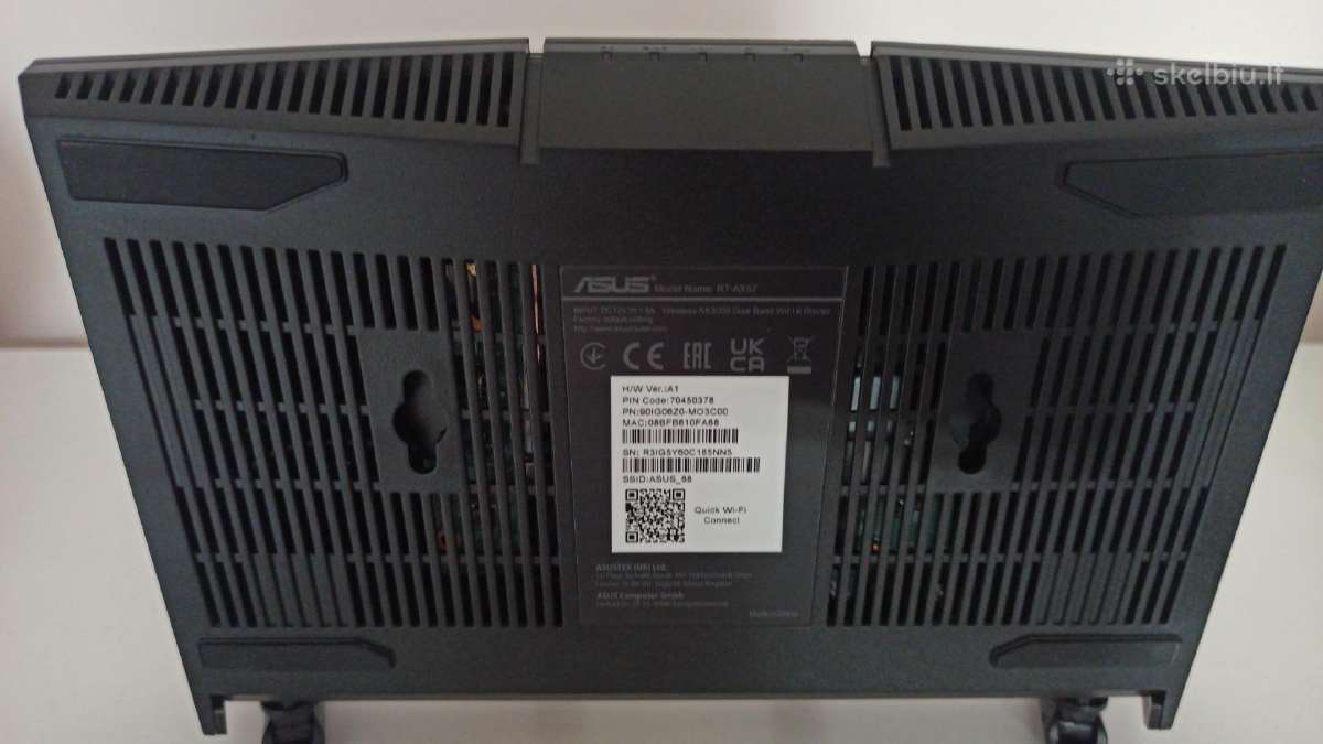 Asus Rt-ax57 Ax3000 dual-band Wi-fi 6 - nuotraukos Nr. 4