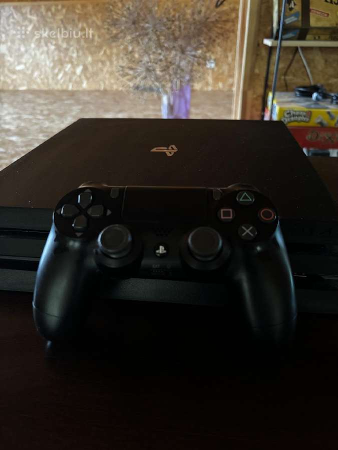 Playstation 4 Pro + pultelis - nuotraukos Nr. 2