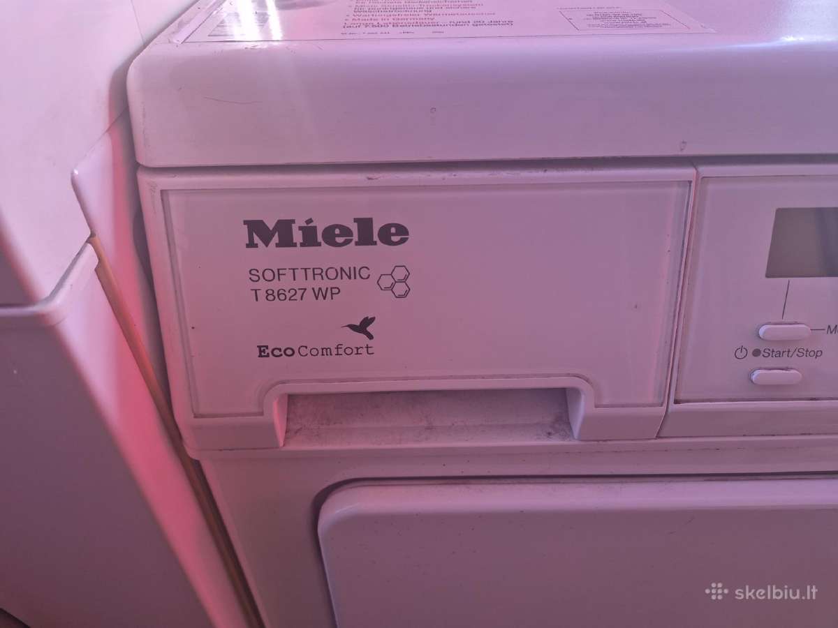 Miele skalbimo mašina ir kondensacinė džiovyklė - nuotraukos Nr. 4