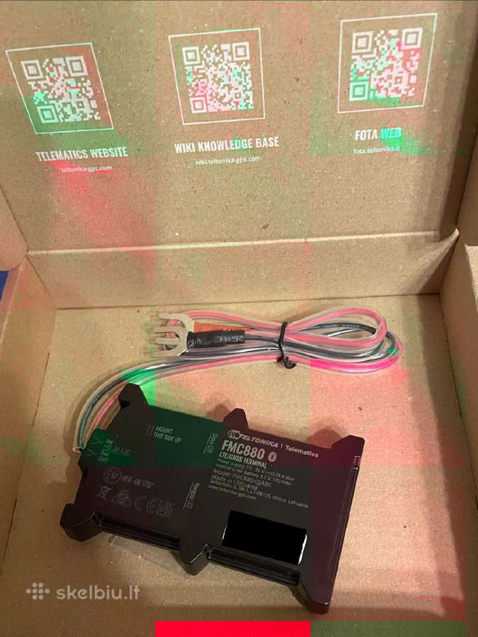 Teltonika Fmc880 tracker (GPS seklys) - nuotraukos Nr. 2
