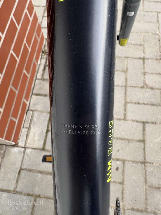 Cube Aim Race dviratis, XS dydis, 27.5 ratai - nuotraukos Nr. 5