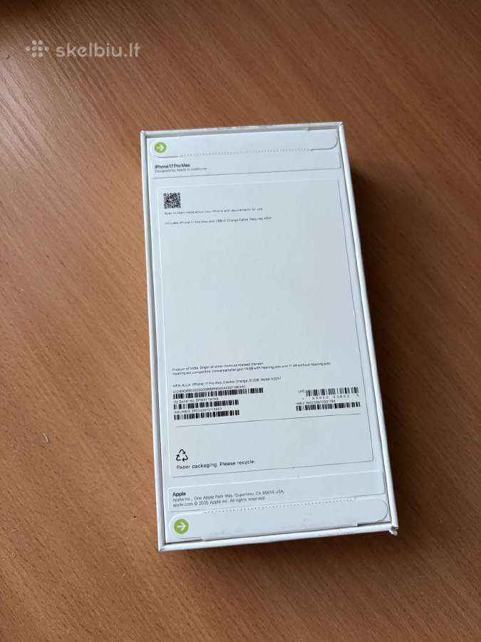 iPhone 17 Pro Max 512gb - nuotraukos Nr. 2