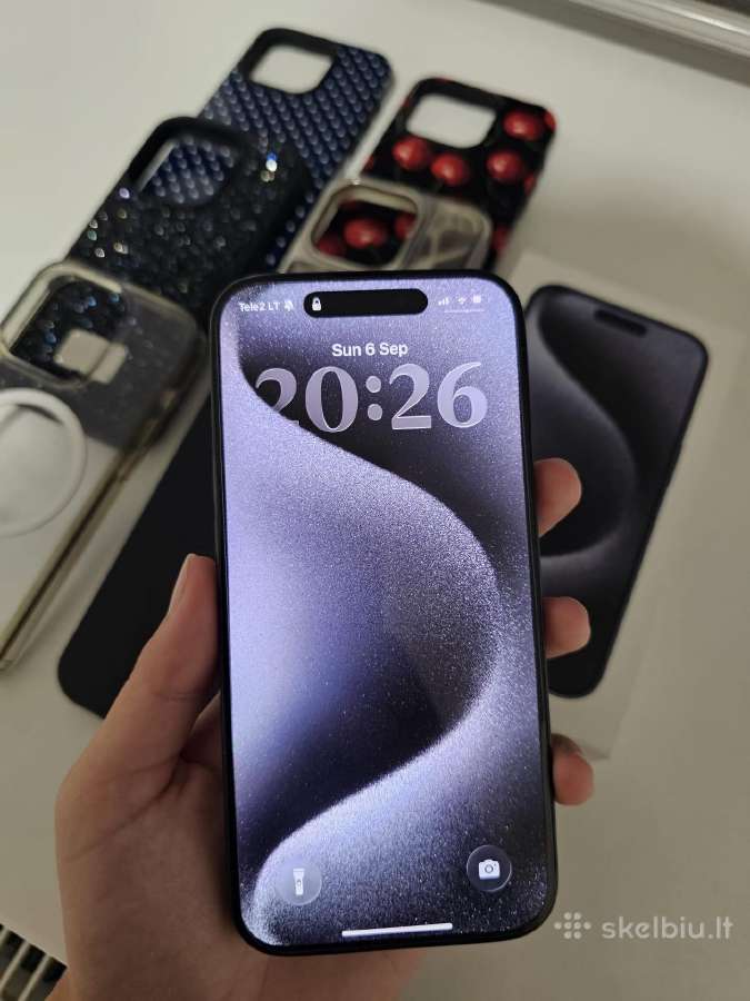 iPhone 15 pro - nuotraukos Nr. 2