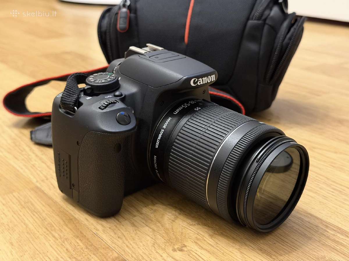 Canon EOS 700d / 18-55mm Is Stm / 9k kadrų - nuotraukos Nr. 4
