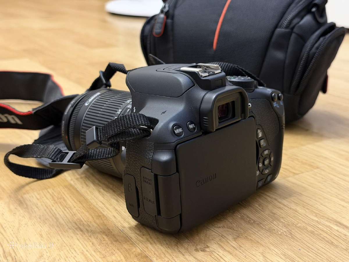 Canon EOS 700d / 18-55mm Is Stm / 9k kadrų - nuotraukos Nr. 7