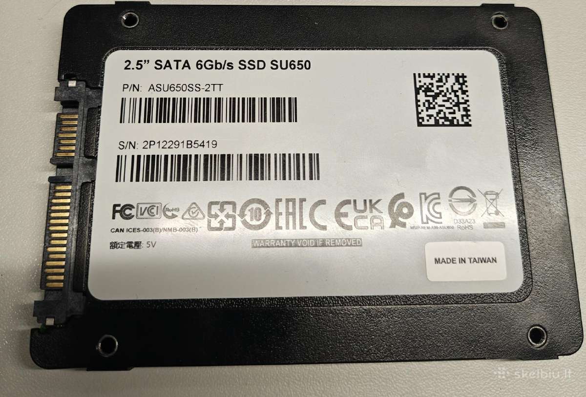 Adata Su650 SSD 2tb - nuotraukos Nr. 2
