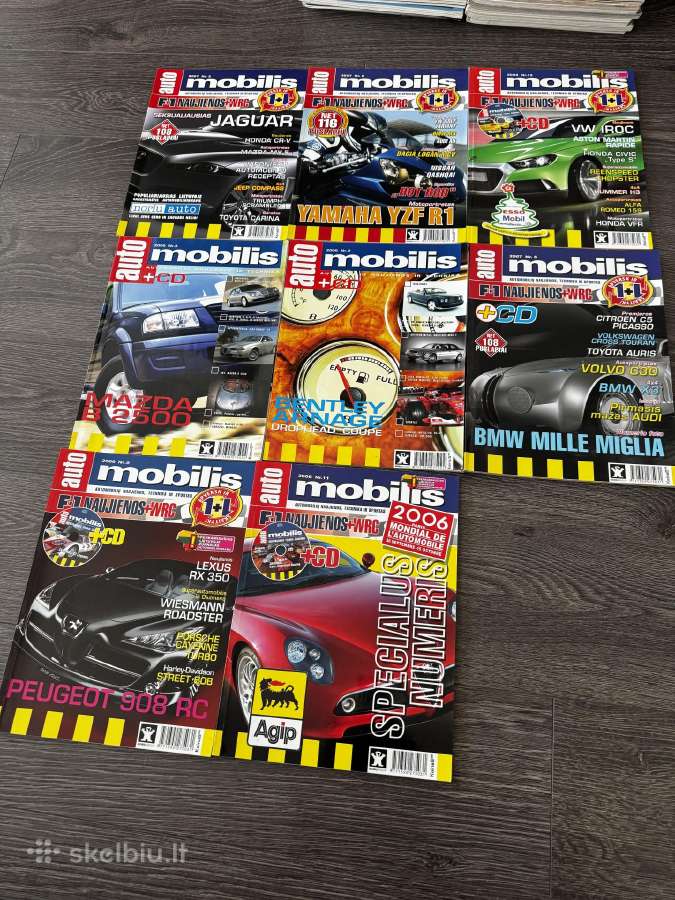 54 Žurnalai mobilis, car, Redline, keturi ratai - nuotraukos Nr. 2