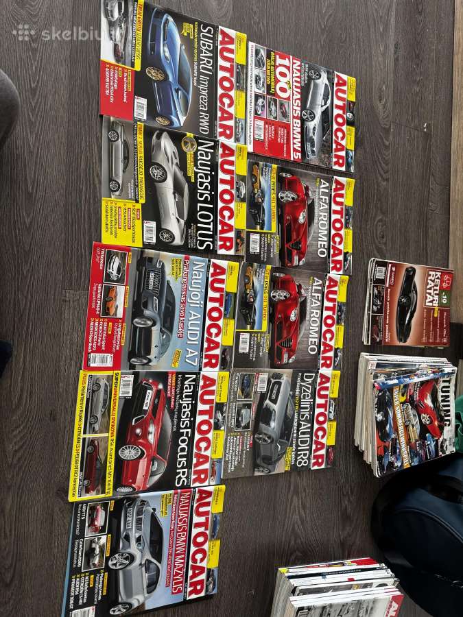 54 Žurnalai mobilis, car, Redline, keturi ratai - nuotraukos Nr. 5