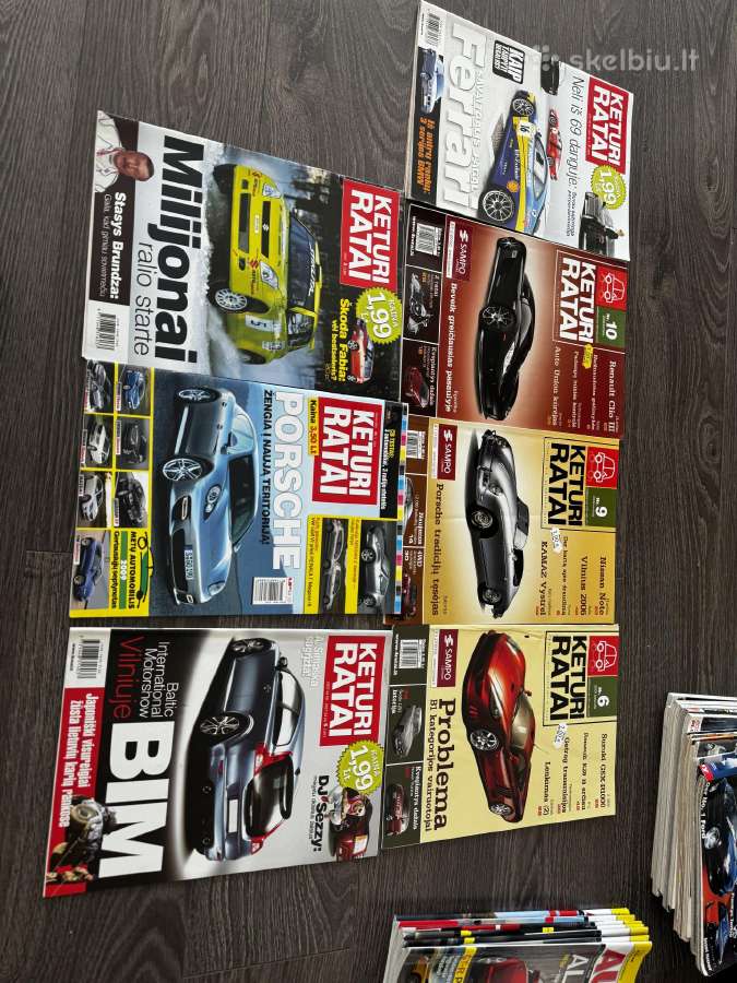 54 Žurnalai mobilis, car, Redline, keturi ratai - nuotraukos Nr. 6
