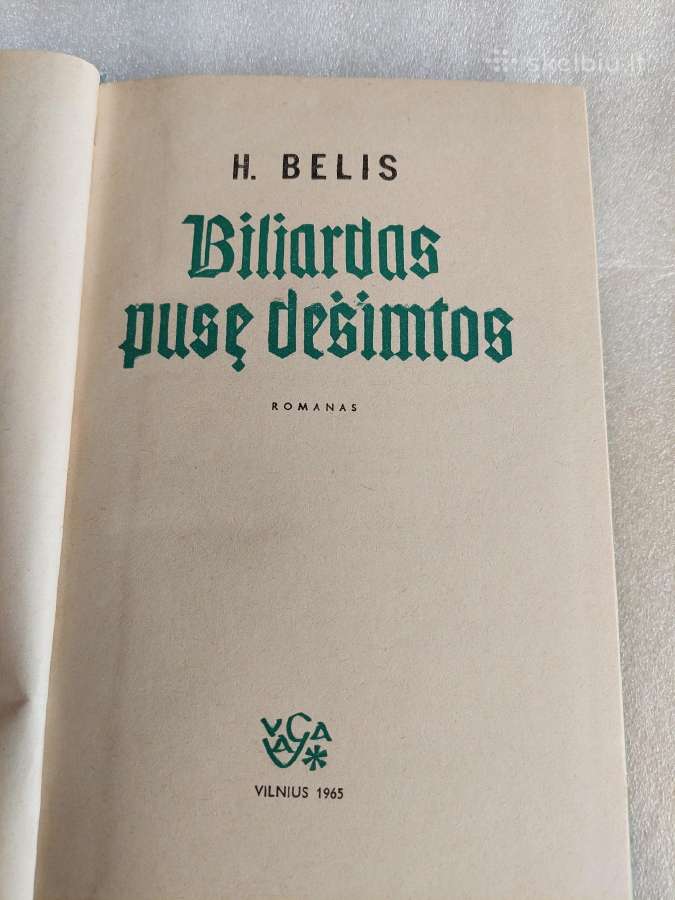 Biliardas pusę dešimtos - nuotraukos Nr. 2