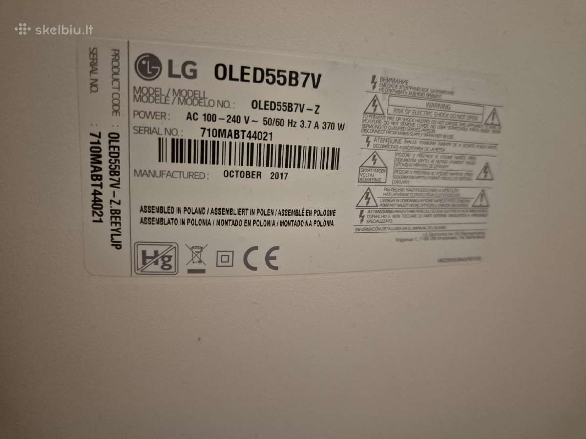 55" LG Oled Ultra HD - nuotraukos Nr. 7