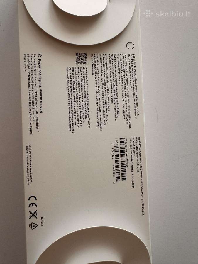 Apple Watch Se 3 40mm - nuotraukos Nr. 10