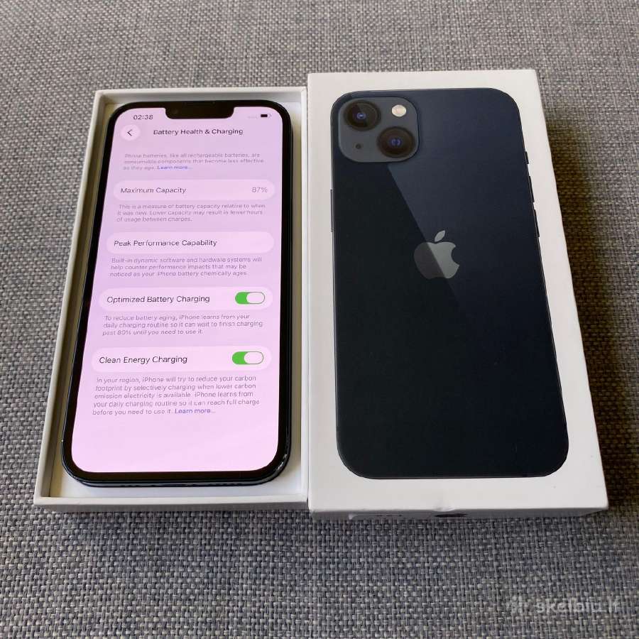 Apple iPhone 13 128gb Midnight - nuotraukos Nr. 4
