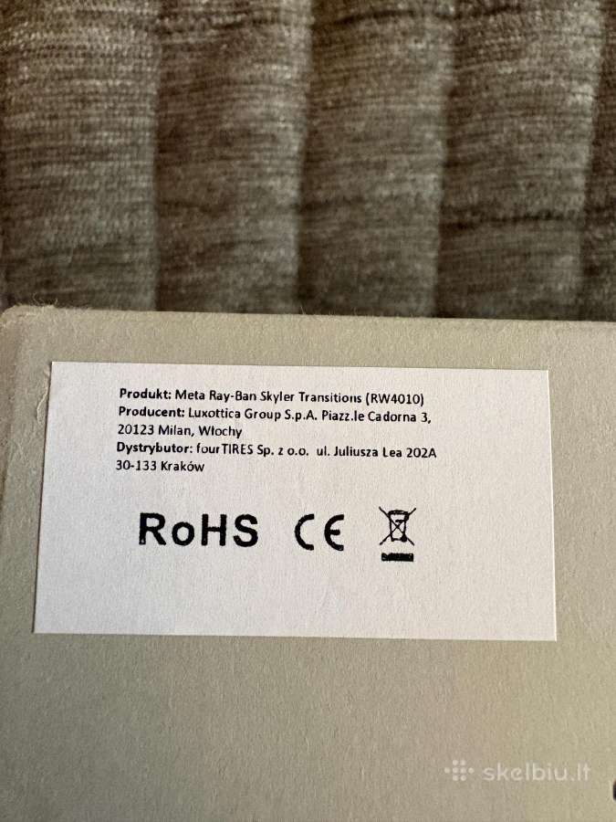Meta Ray-ban Gen 2 transitions išmanūs akiniai - nuotraukos Nr. 2