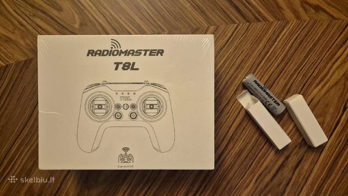 Radiomaster T8l + 2vnt 18650 3200mah baterijos - nuotraukos Nr. 2