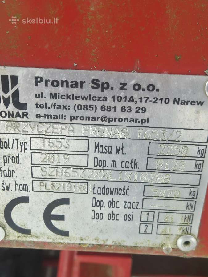 Parduodu priekaba - nuotraukos Nr. 5