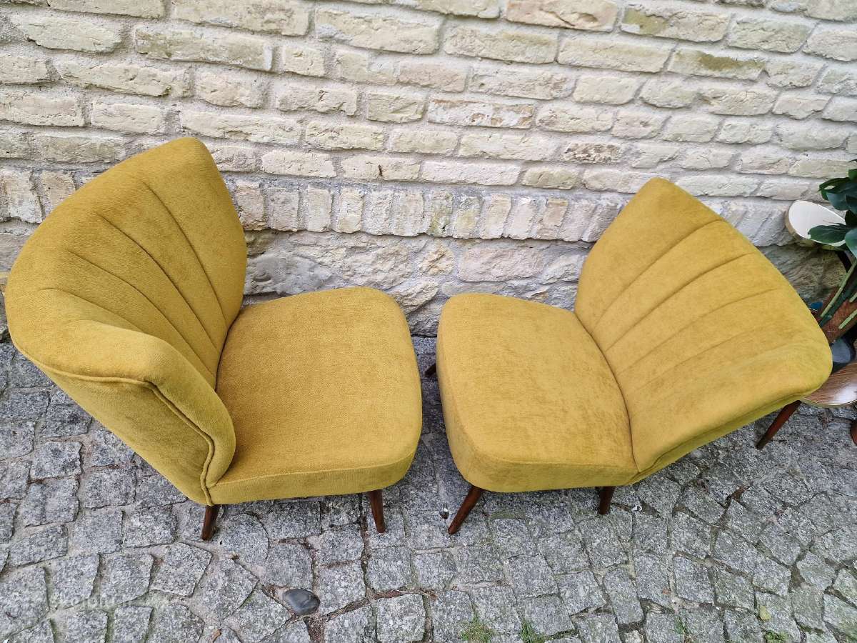 Vintažiniai mid century Coctail.st foteliai - nuotraukos Nr. 10