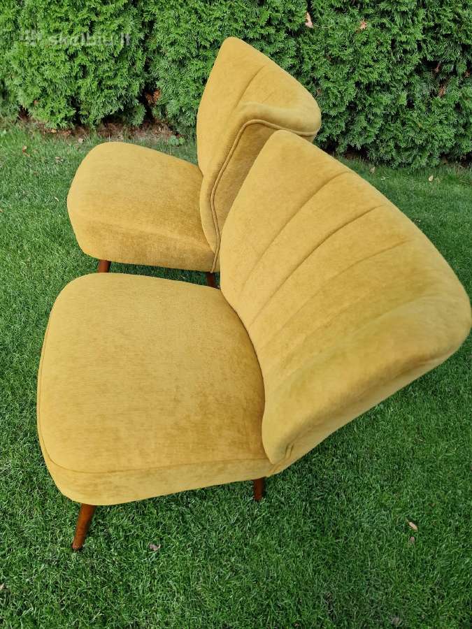 Vintažiniai mid century Coctail.st foteliai - nuotraukos Nr. 11