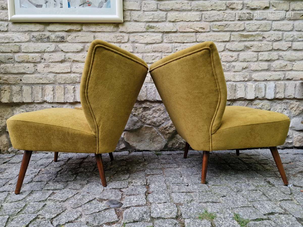 Vintažiniai mid century Coctail.st foteliai - nuotraukos Nr. 20