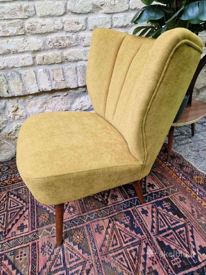 Vintažiniai mid century Coctail.st foteliai - nuotraukos Nr. 28