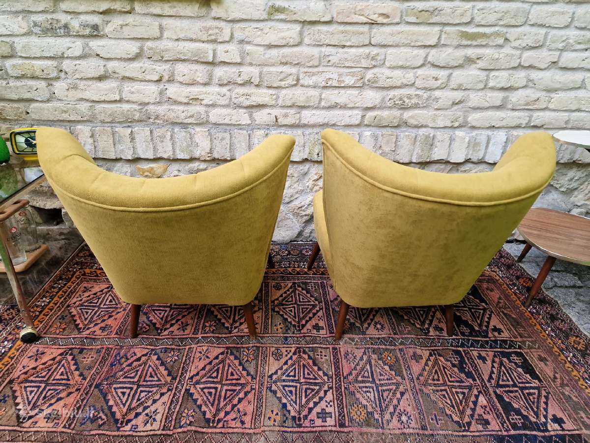 Vintažiniai mid century Coctail.st foteliai - nuotraukos Nr. 34