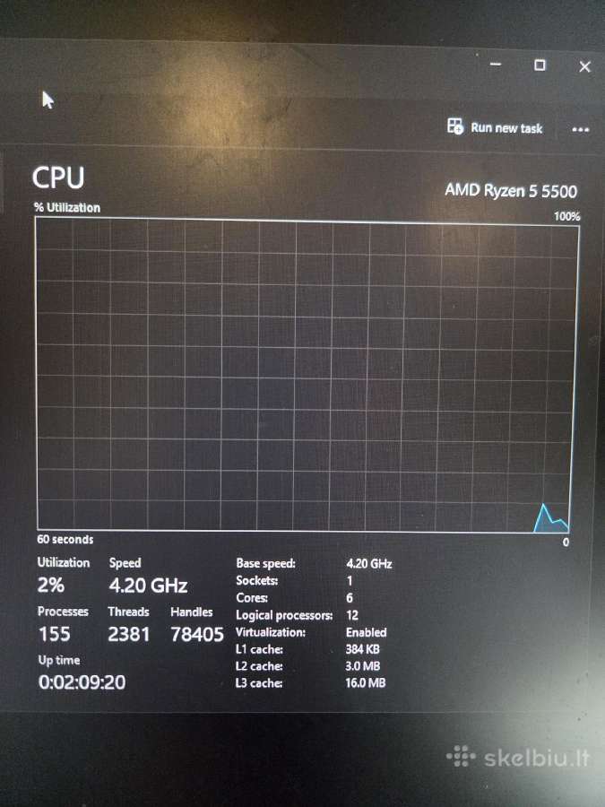 Rx6650xt, Ryzen 5 5500, 16gb - nuotraukos Nr. 6