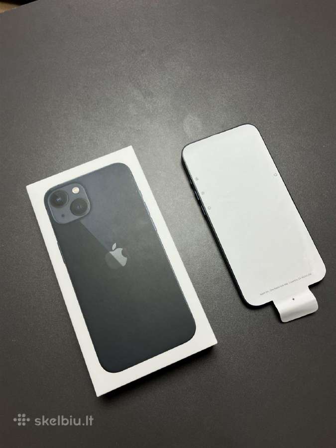iPhone 13 128 GB, Midnight Black naujas - nuotraukos Nr. 2