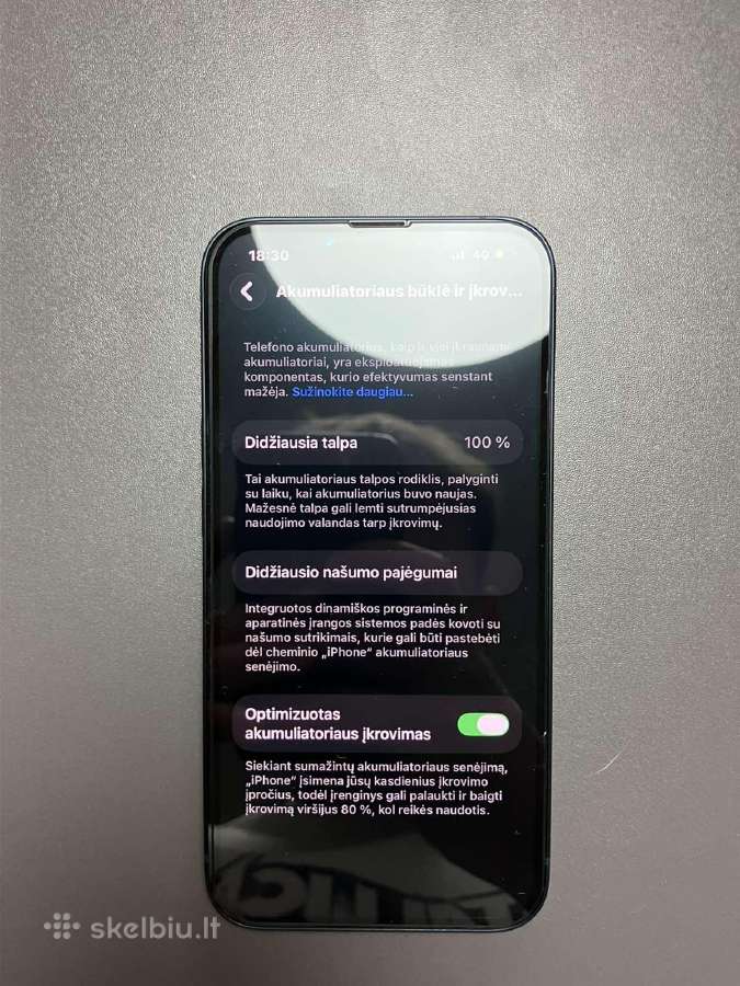 iPhone 13 128 GB, Midnight Black naujas - nuotraukos Nr. 5