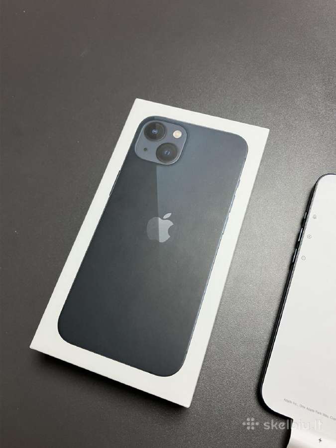 iPhone 13 128 GB, Midnight Black naujas - nuotraukos Nr. 6