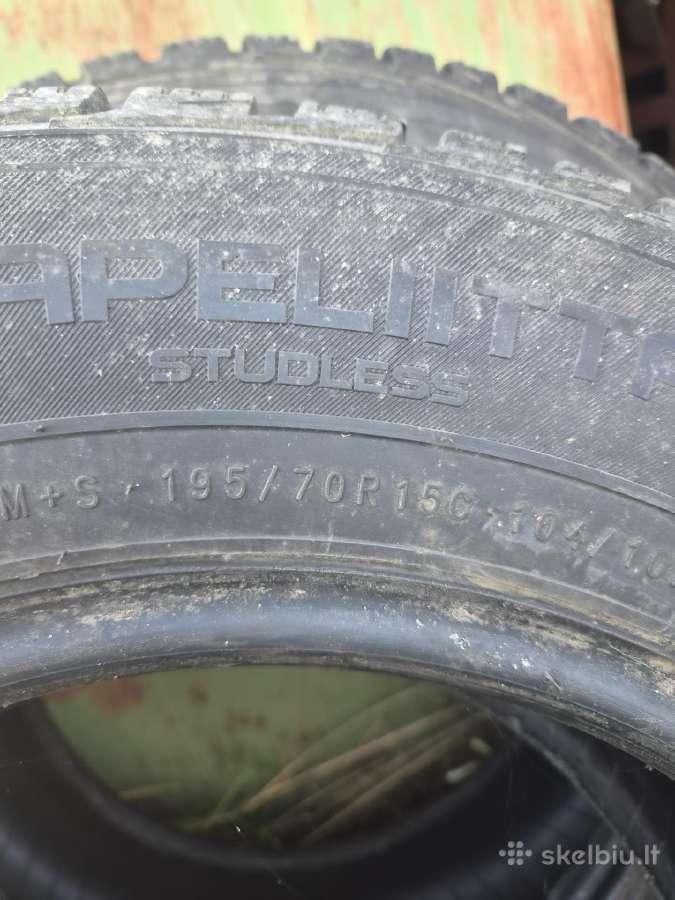 195/70 R15 C žieminės padangos - nuotraukos Nr. 2