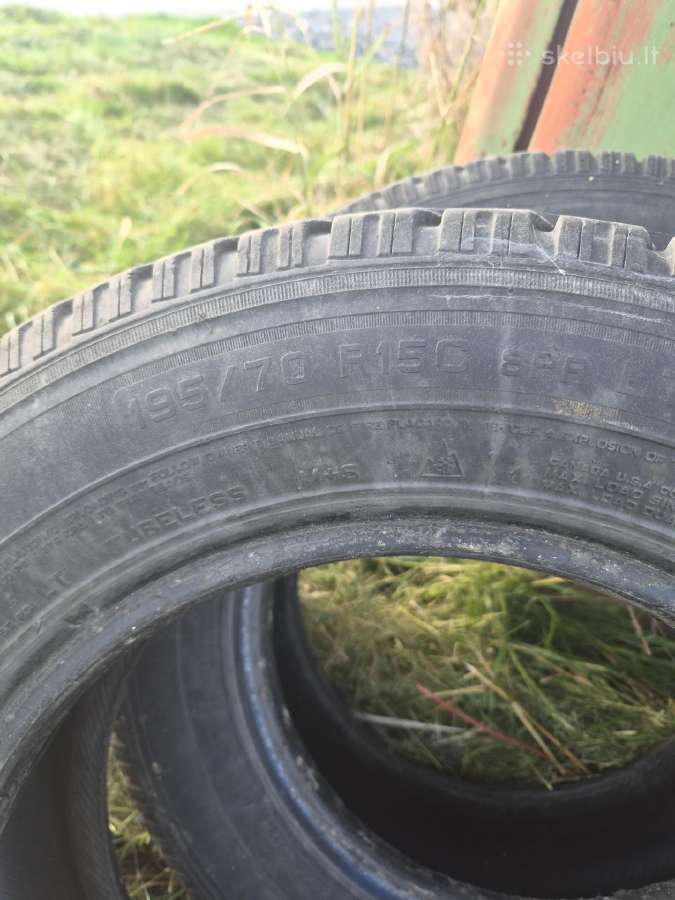 195/70 R15 C žieminės padangos - nuotraukos Nr. 4