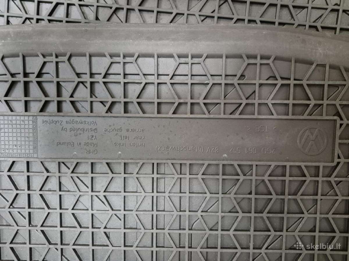 Parduodami Volkswagen T-roc kilimėliai - nuotraukos Nr. 7