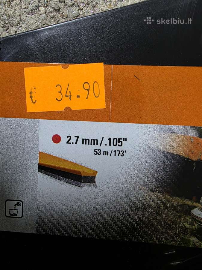 Stihl trimerio valas 2,7mm - nuotraukos Nr. 2