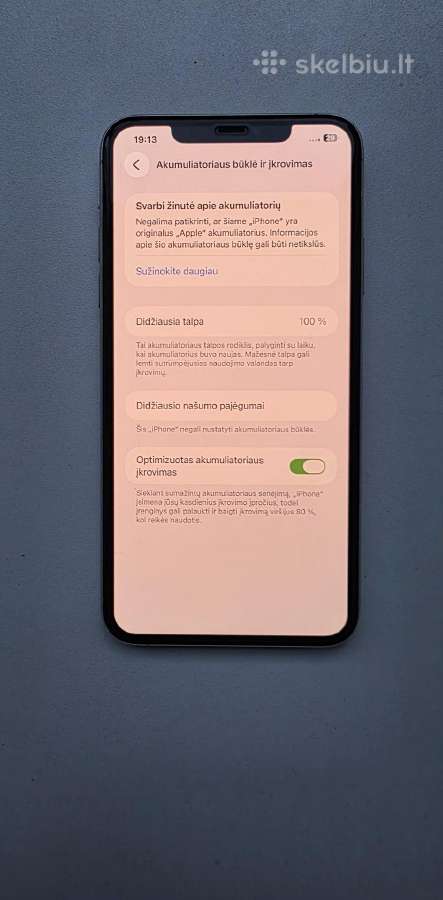 iPhone 11 Pro Max 256gb su nauja baterija - nuotraukos Nr. 4
