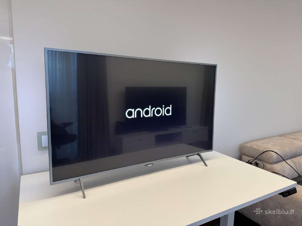 Philips 49" 4k Uhd Smart TV android - nuotraukos Nr. 2