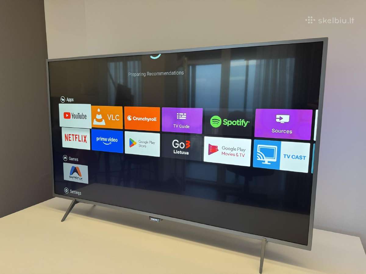 Philips 49" 4k Uhd Smart TV android - nuotraukos Nr. 3