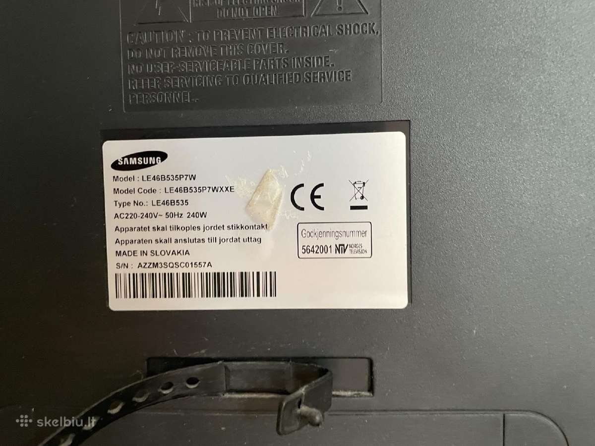 Samsung 46" (117 cm) Full HD televizorius - nuotraukos Nr. 5