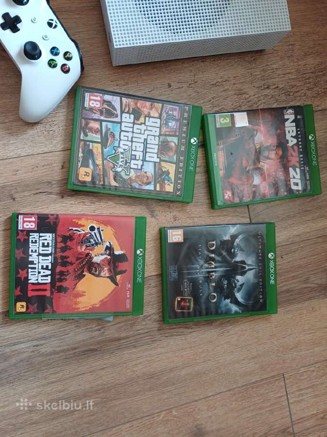 Xbox One S 1 TB su žaidimais - nuotraukos Nr. 3