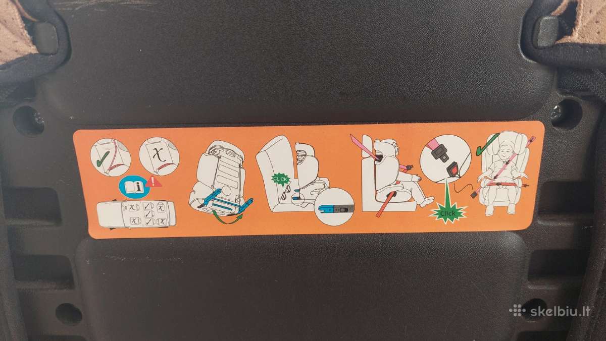 2 Autokėdutės "Coletto Avanti Isofix"15-36 kg - nuotraukos Nr. 6