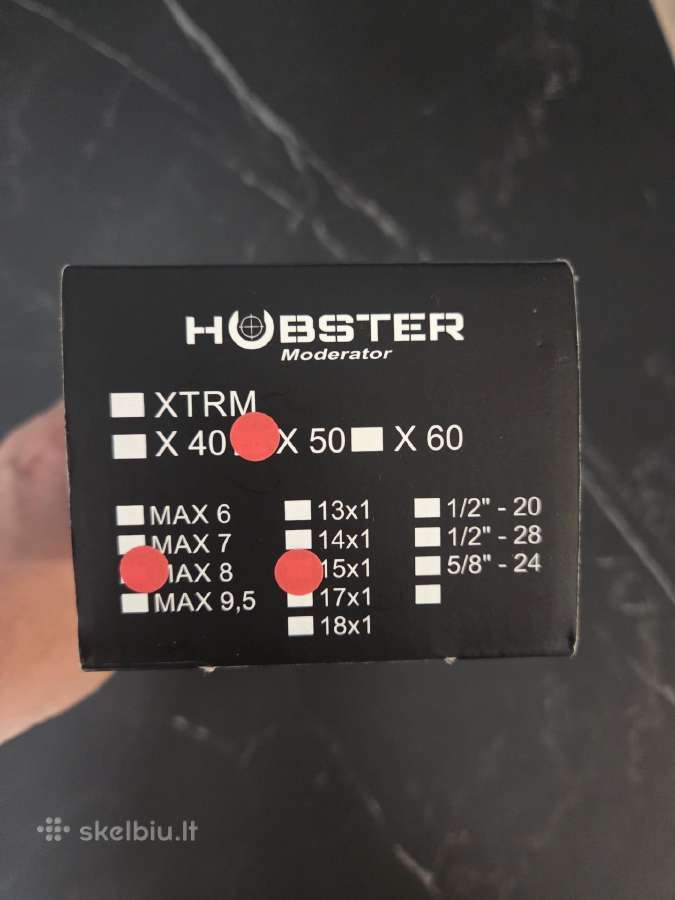 Garso slopintuvas duslintuvas Hubster Pxtrm X-50 - nuotraukos Nr. 5