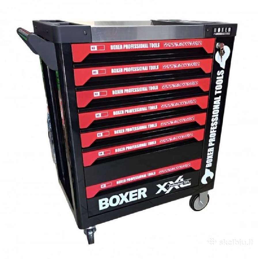 Boxer profesionali įrankių spintelė 356 dalių - nuotraukos Nr. 6