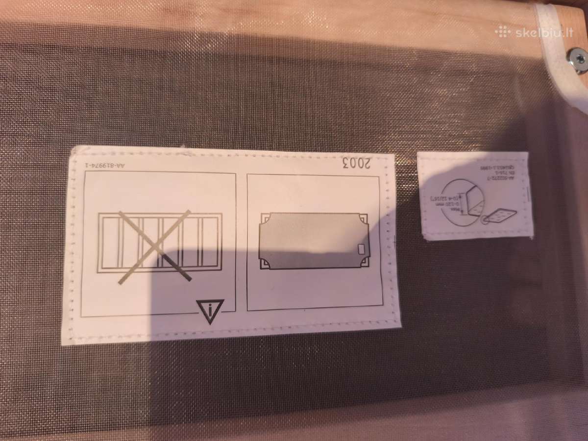 Kūdikių lovelė Sniglar Ikea - nuotraukos Nr. 2